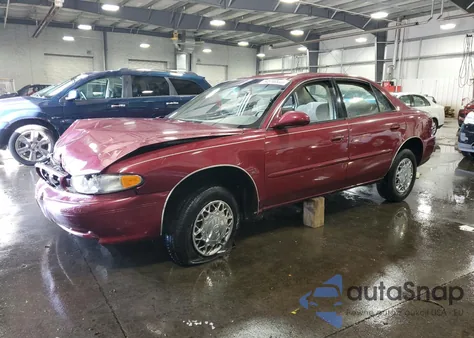 2004 Buick Century Custom from USA, damaged, VIN 2G4WS52J141180392